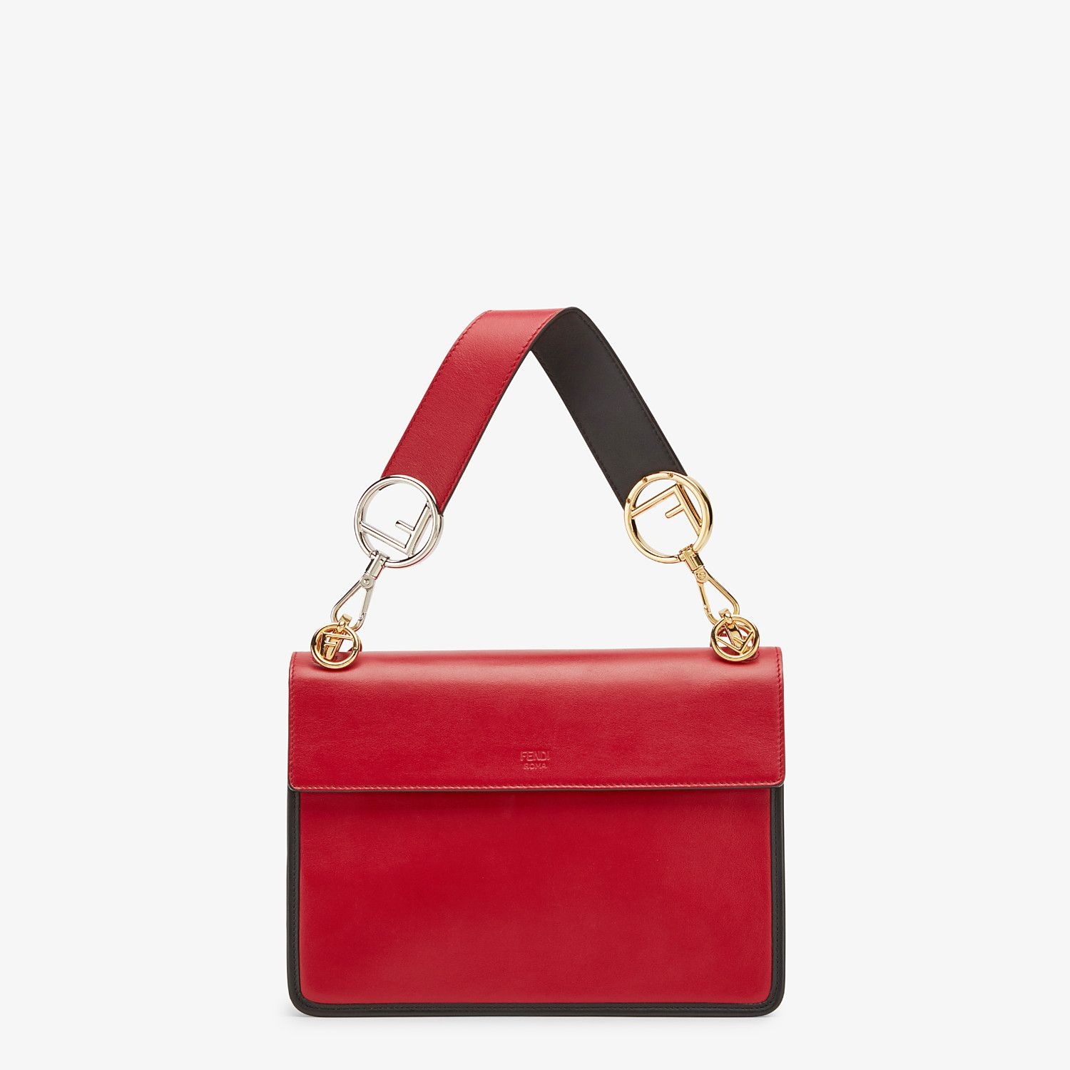 Red leather bag - 4