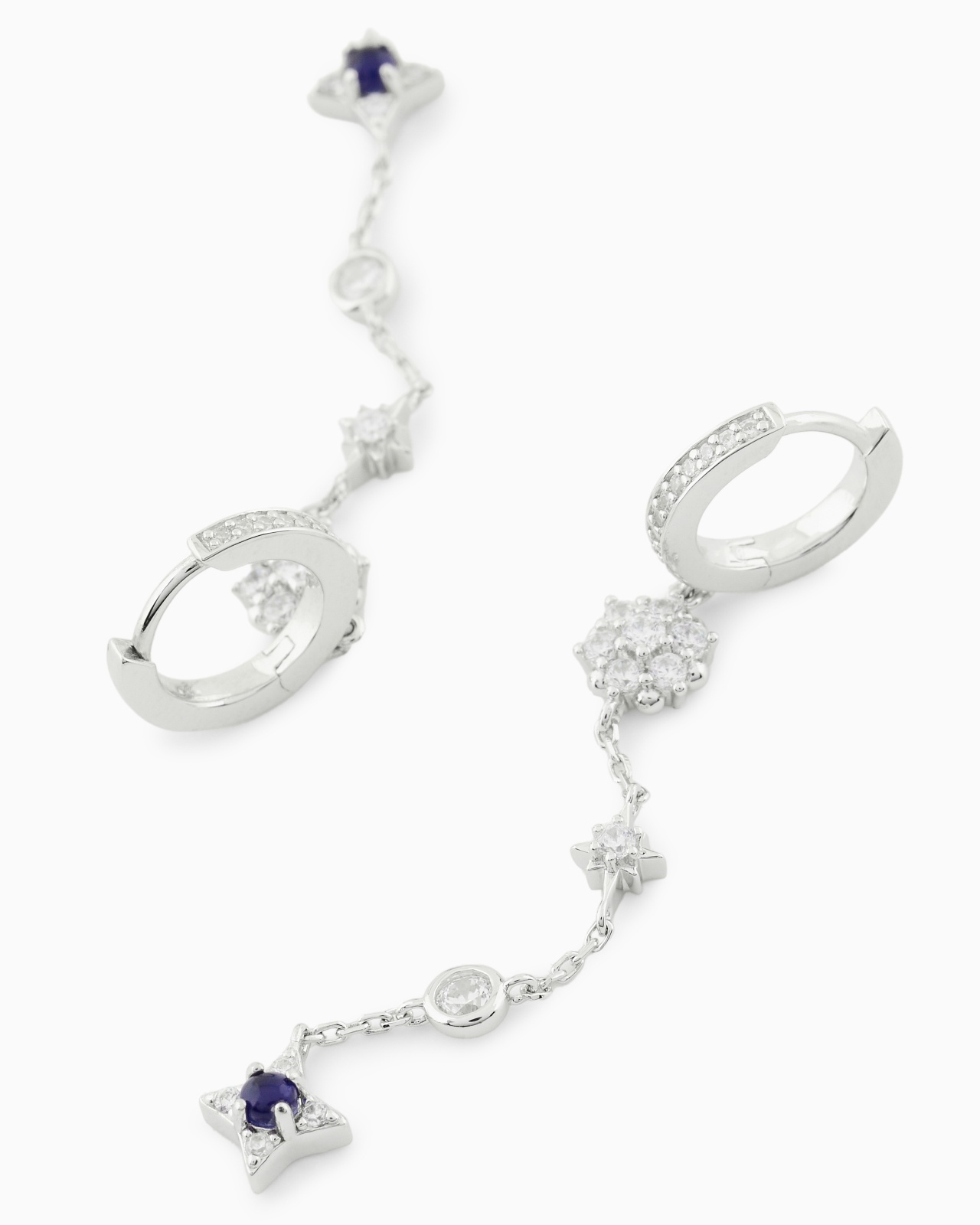 STERLING SILVER DROP EARRINGS - 3