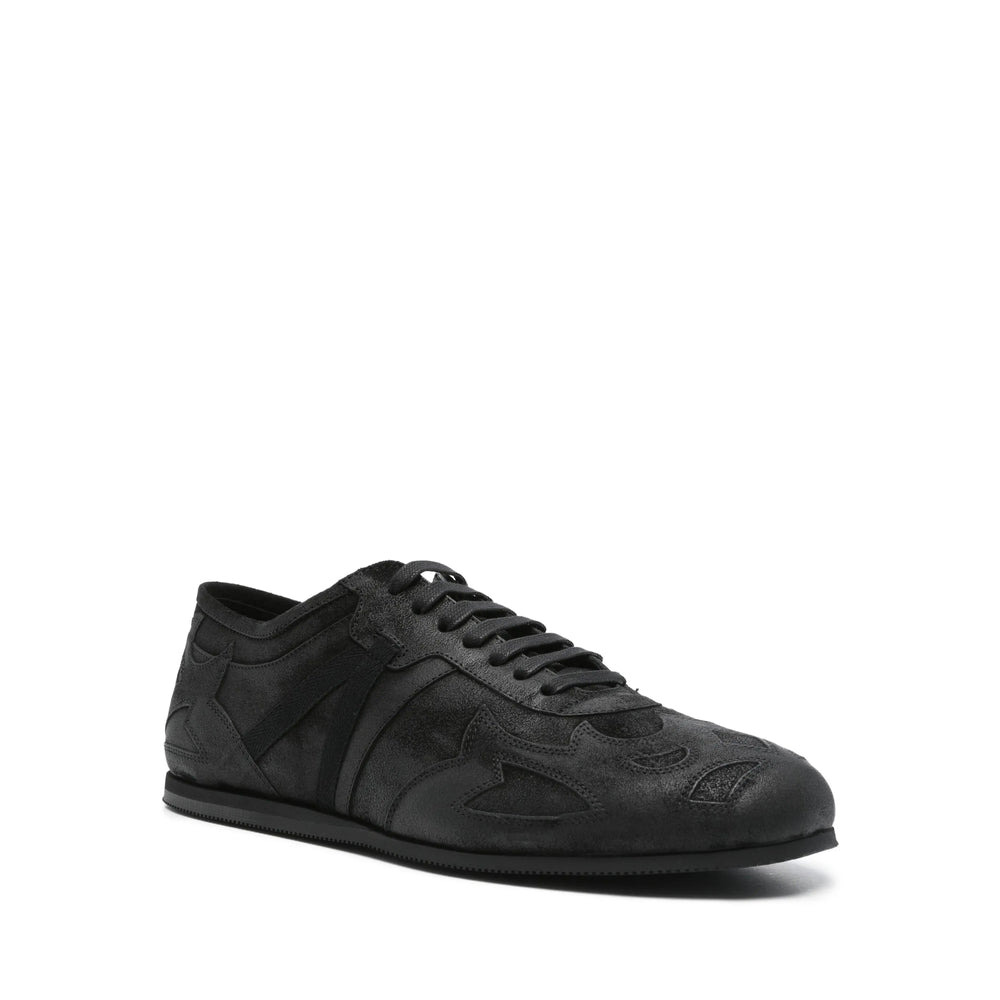 Ann Demeulemeester Black Trainers - Low-Tops Men - 3