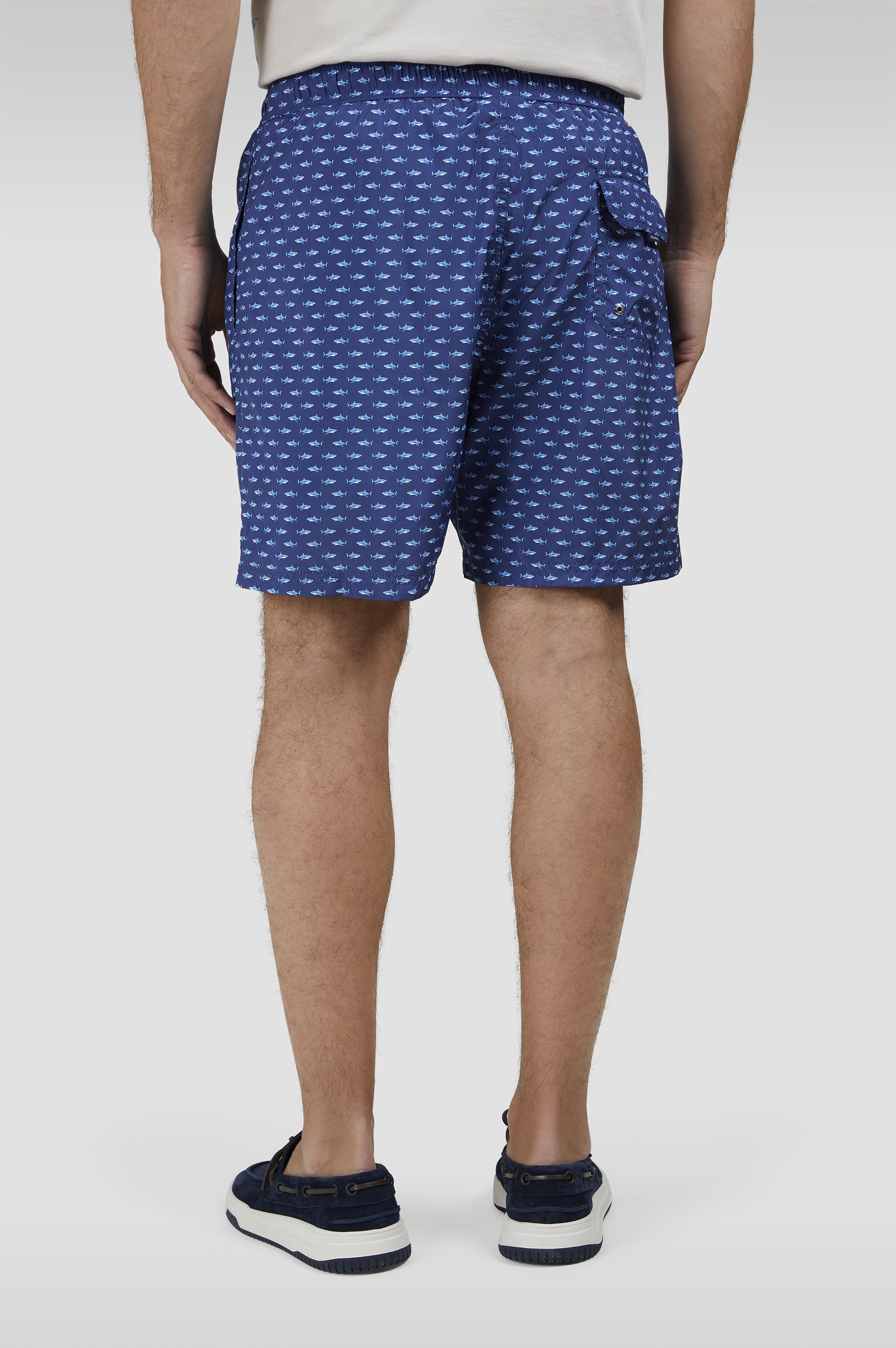 SWIM SHORTS WITH SHARK PRINT - 3