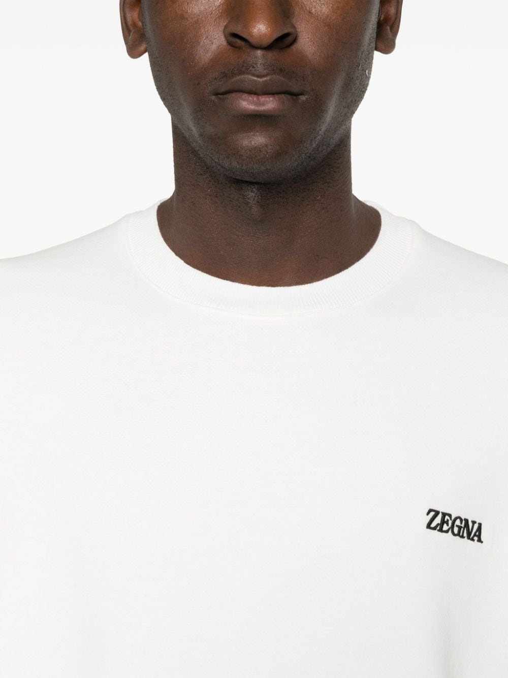 logo-embroidered sweatshirt - 5