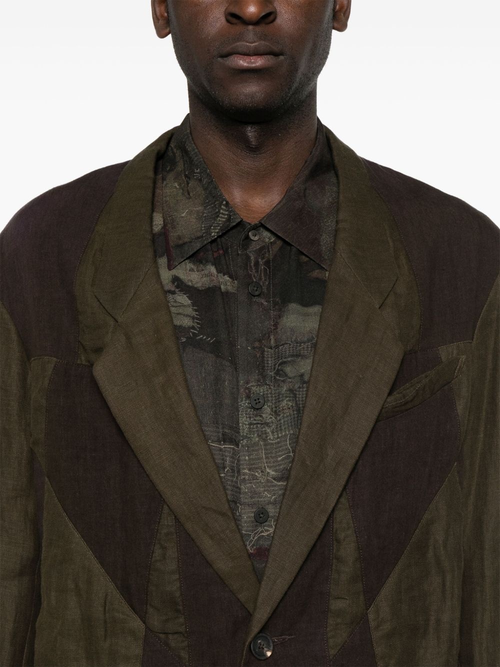 single-breasted blazer - 5