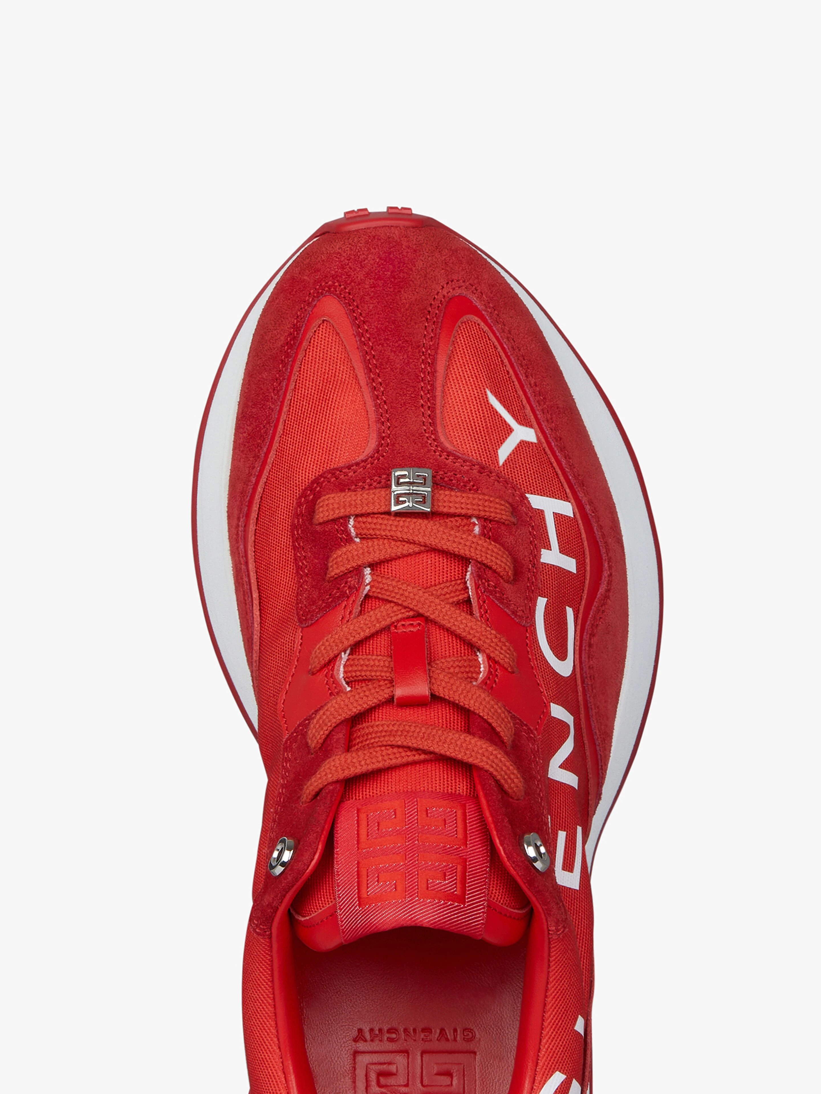 GIV RUNNER SNEAKERS IN SUEDE, LEATHER AND NYLON - 6
