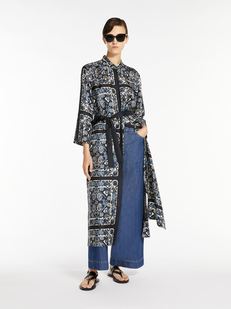 Max Mara ZENDAYA Straight denim trousers outlook