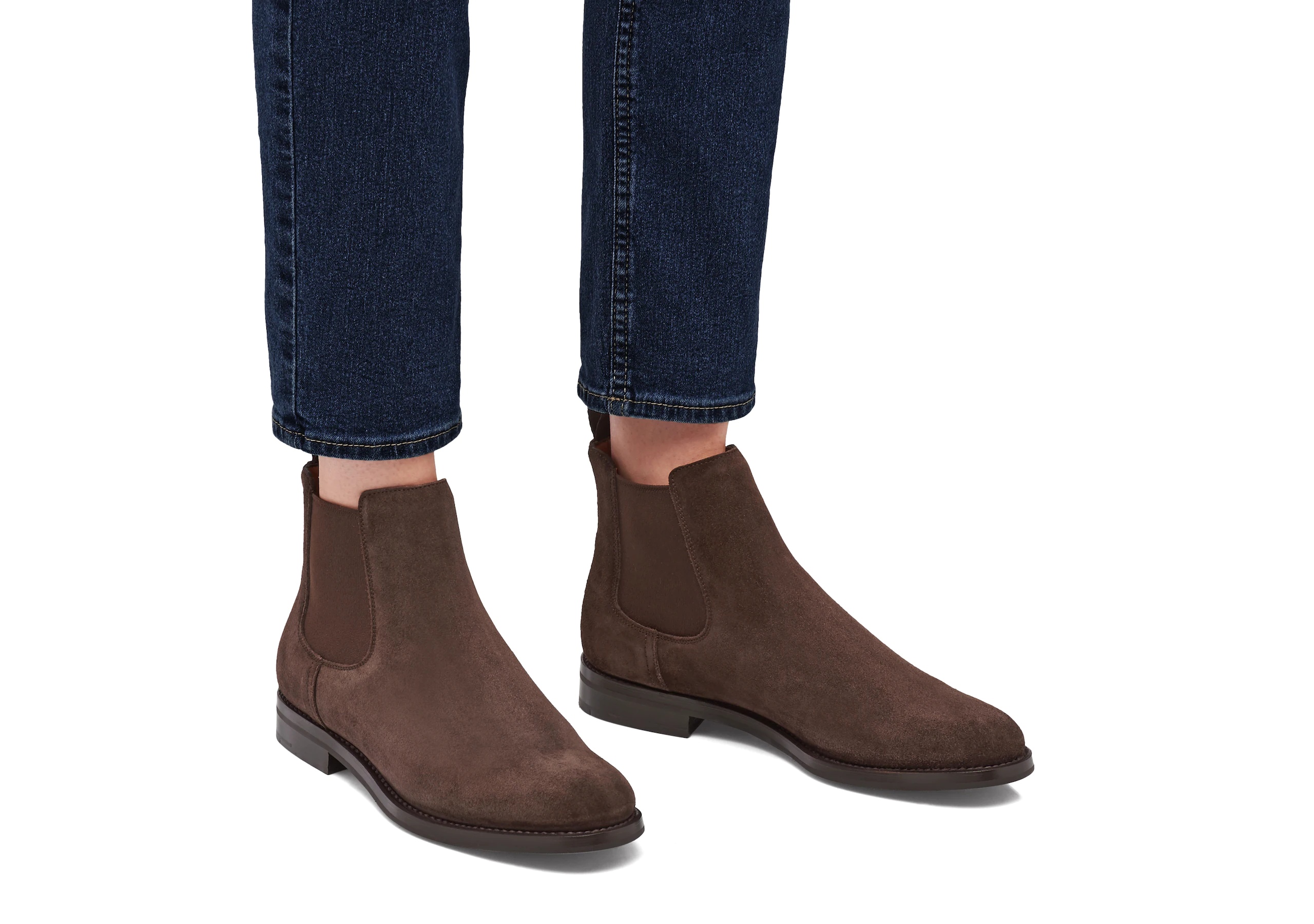Monmouth wg
Suede Chelsea Boot Brown - 5
