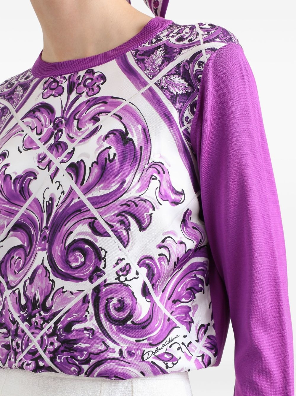 silk jumper - 4