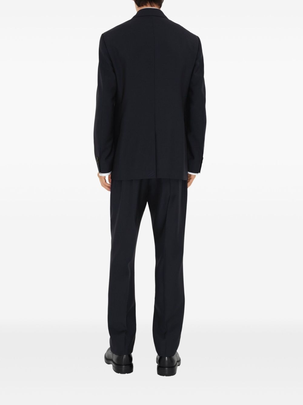 wool tailored trousers - 4