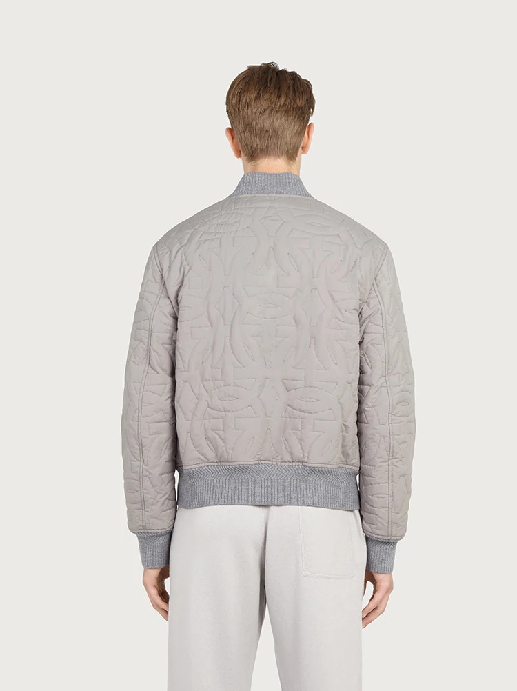 QUILTED GANCINI BLOUSON - 4