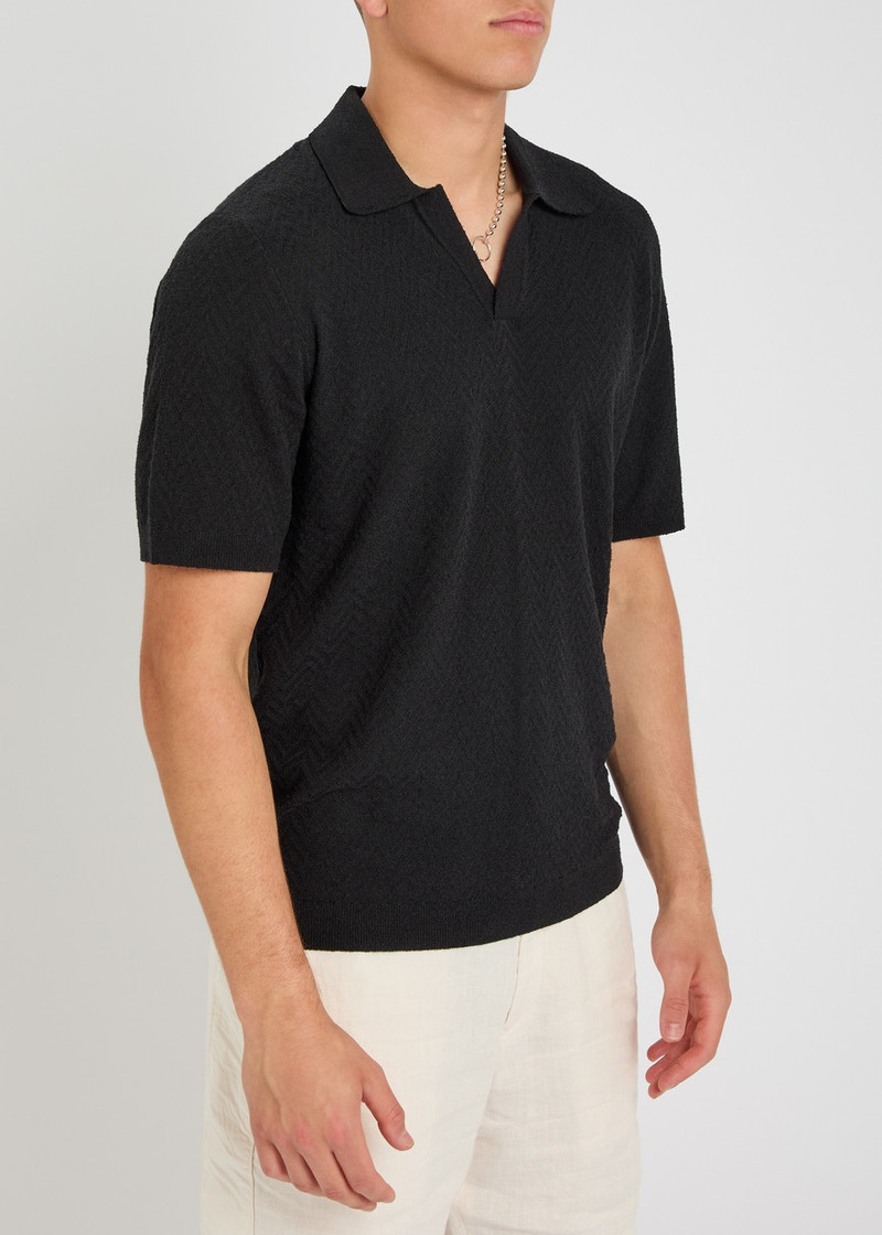 rag & bone Rag & Bone Zuma Terry Polo Shirt outlook