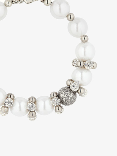 Givenchy 4G PEARL BRACELET WITH CRYSTALS outlook