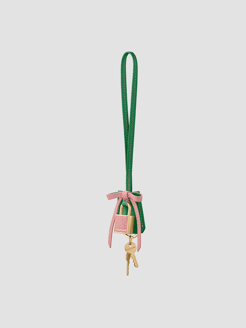 Women's The Bow Padlock Charm - Emerald Lily 5