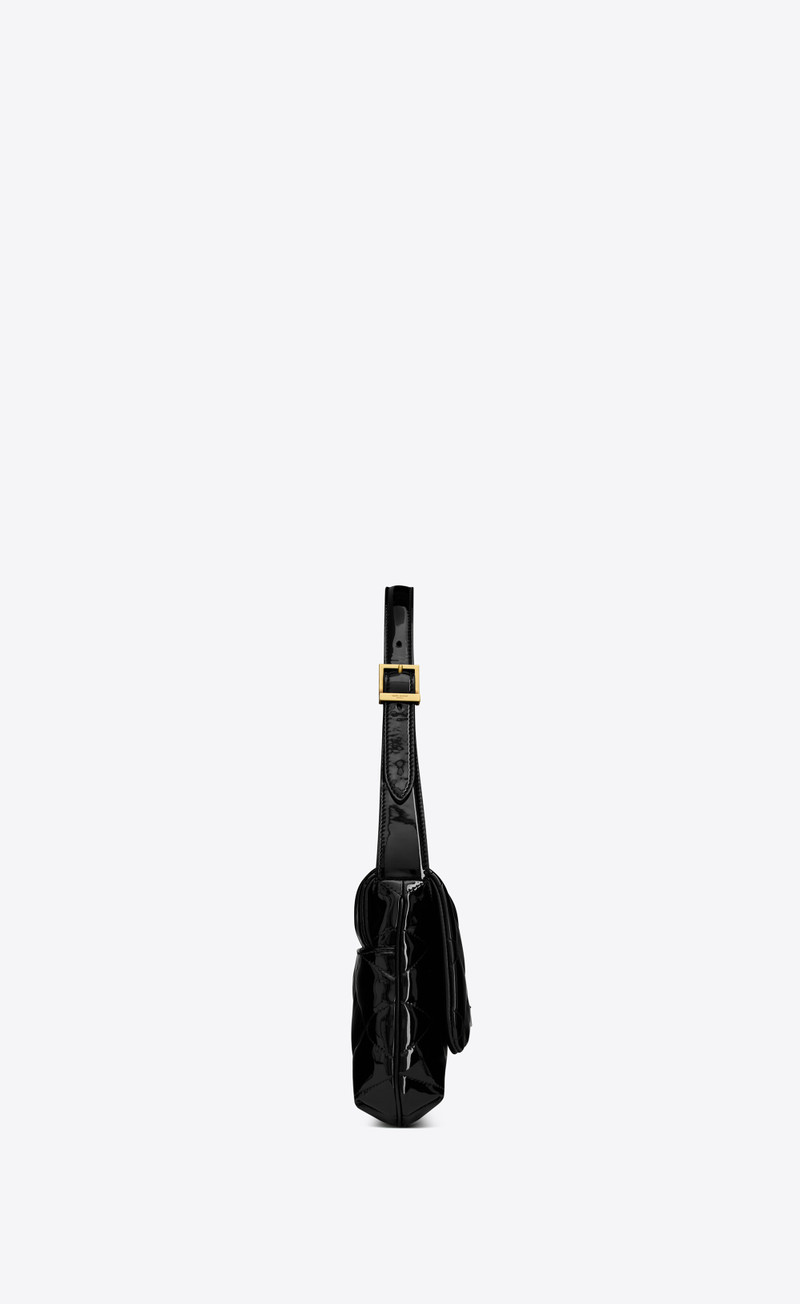 le 57 hobo bag in quilted patent 4