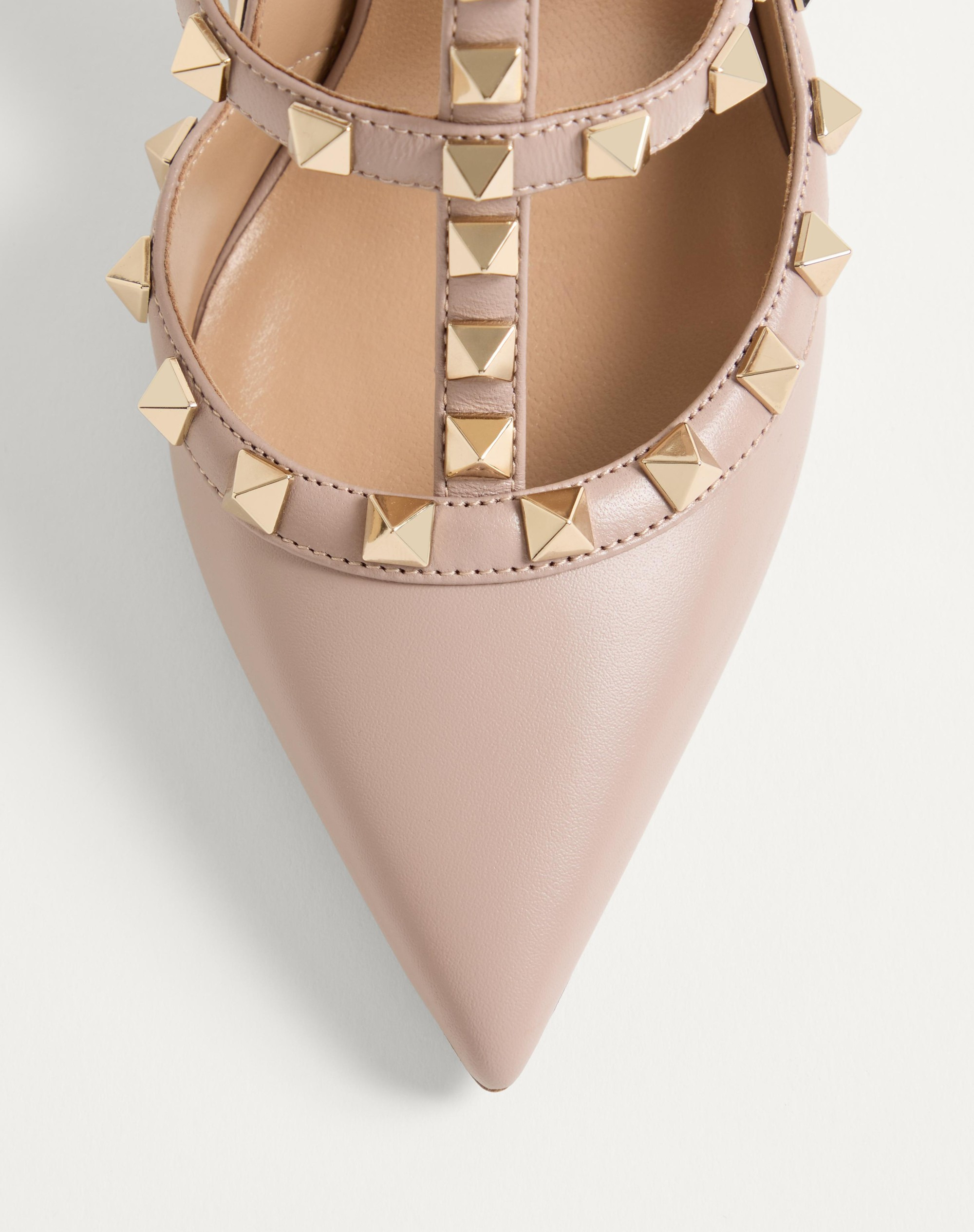 ROCKSTUD ANKLE STRAP PUMP 100 MM - 6