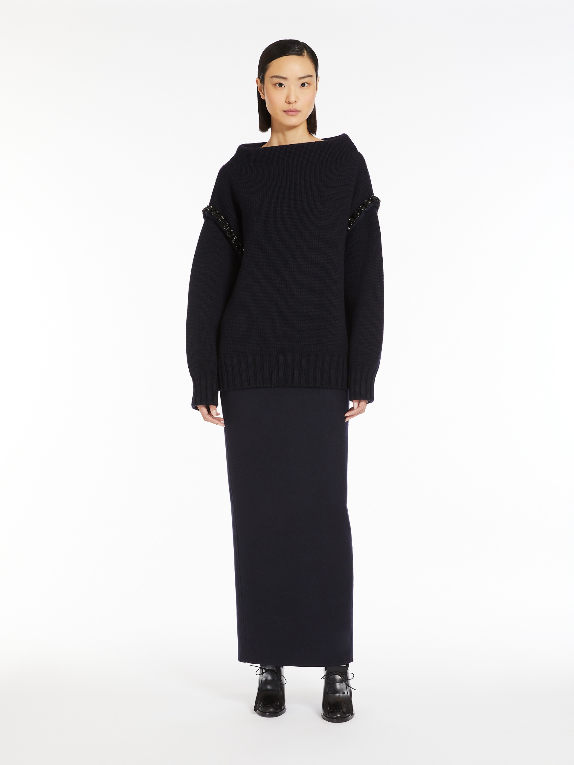PALO Camel hair pencil skirt - 2