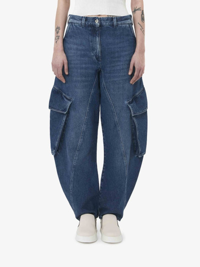 JW Anderson TWISTED CARGO JEANS outlook