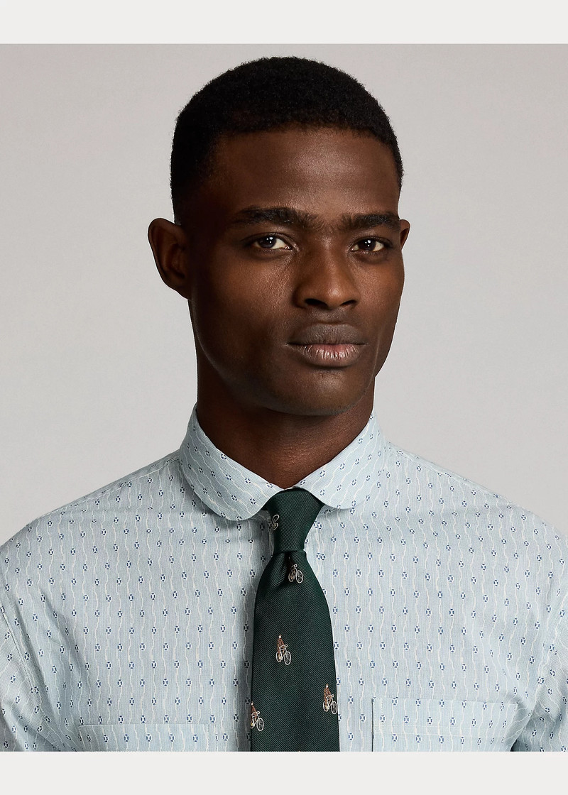 Floral-Print Woven Shirt 5