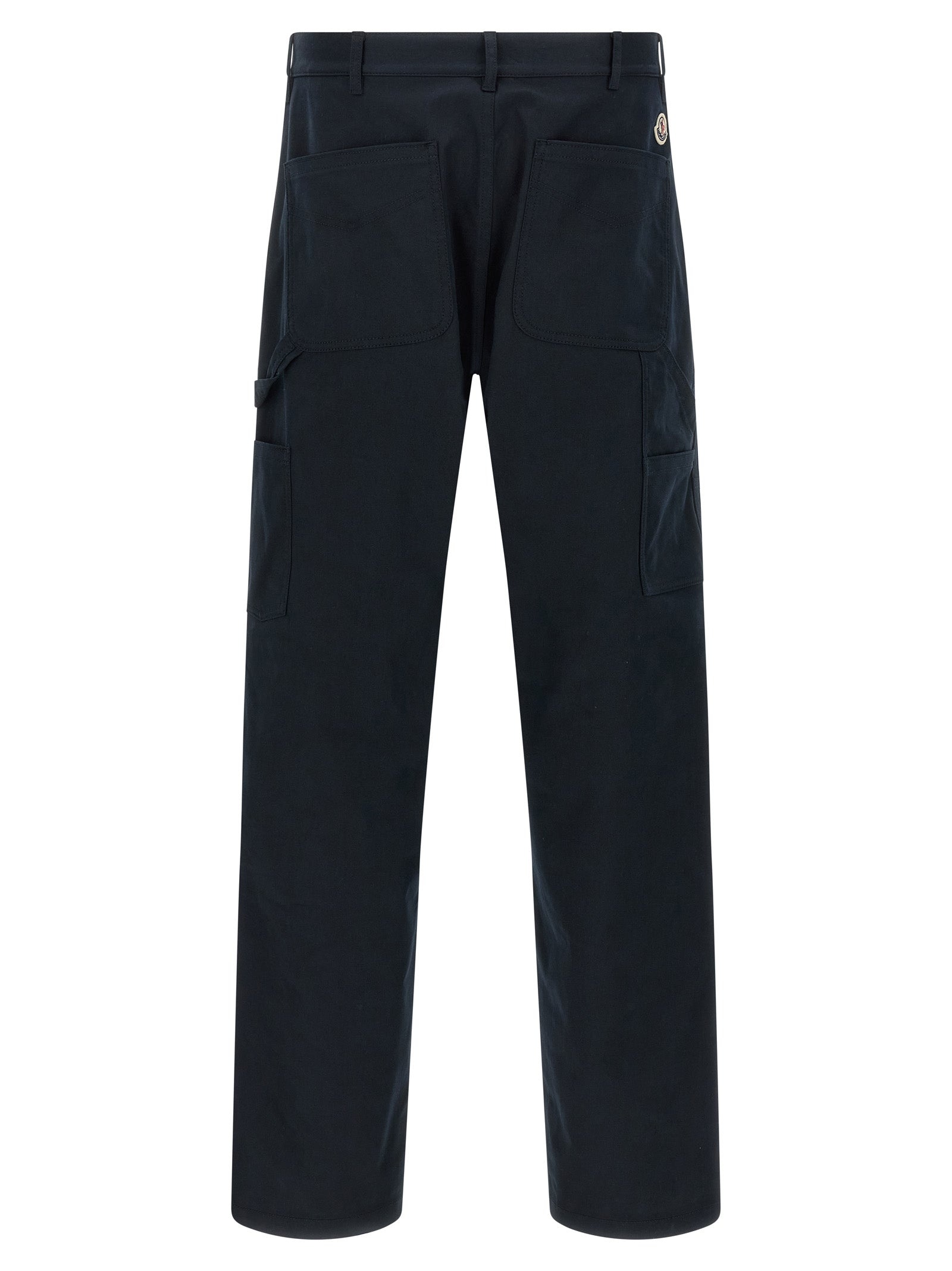 Cotton Trousers Pants Blue - 2