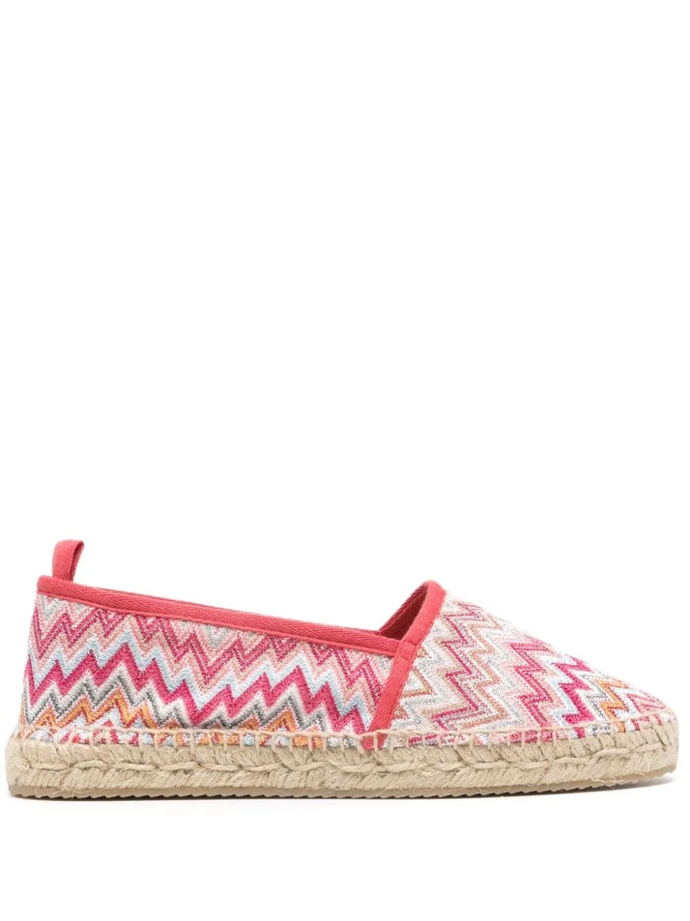 Elle zigzag-woven espadrilles - 1