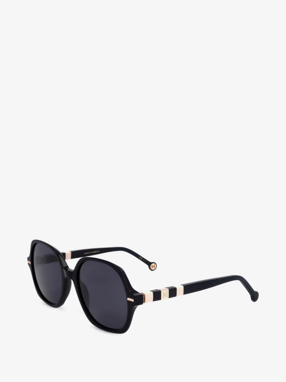 geometric-frame sunglasses - 1