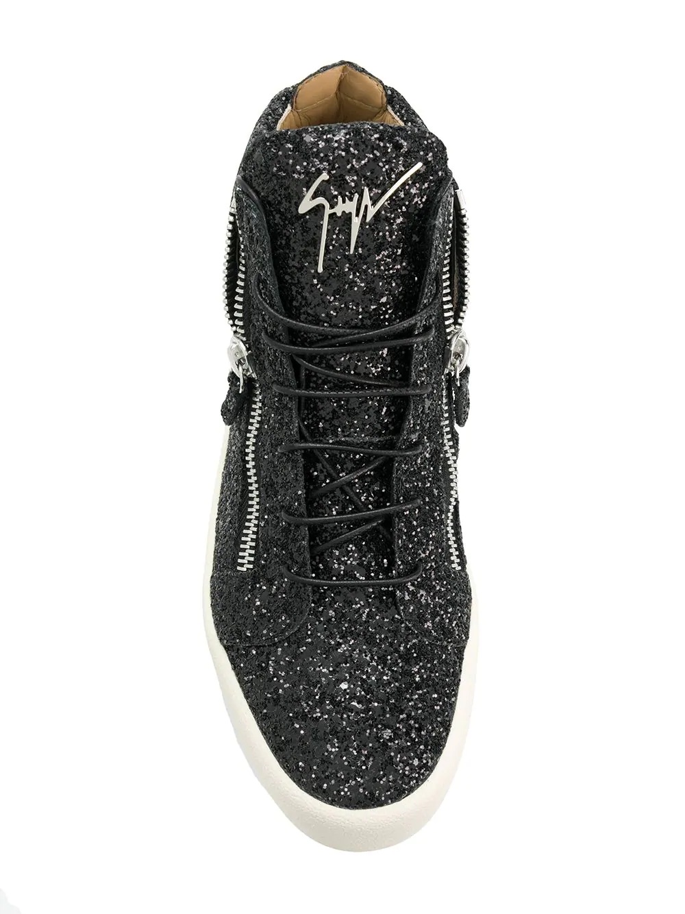 glitter Kriss sneakers - 4