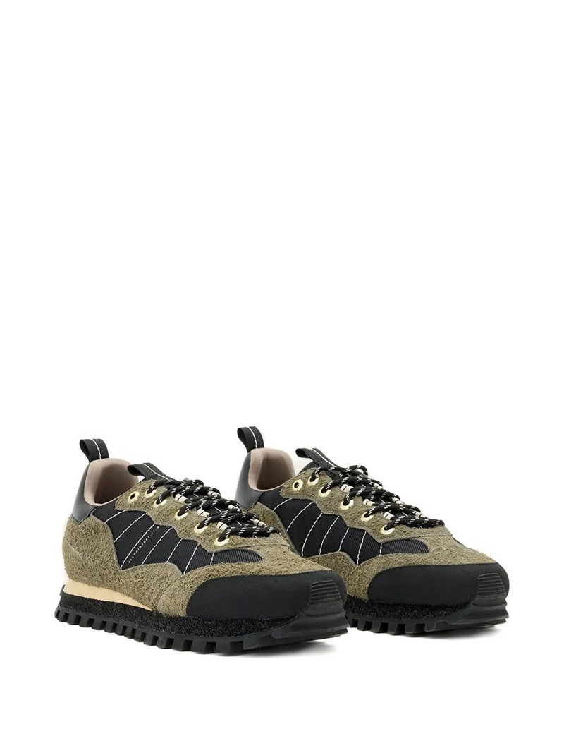 ALLSAINTS Nevis contrast-panelled sneakers outlook
