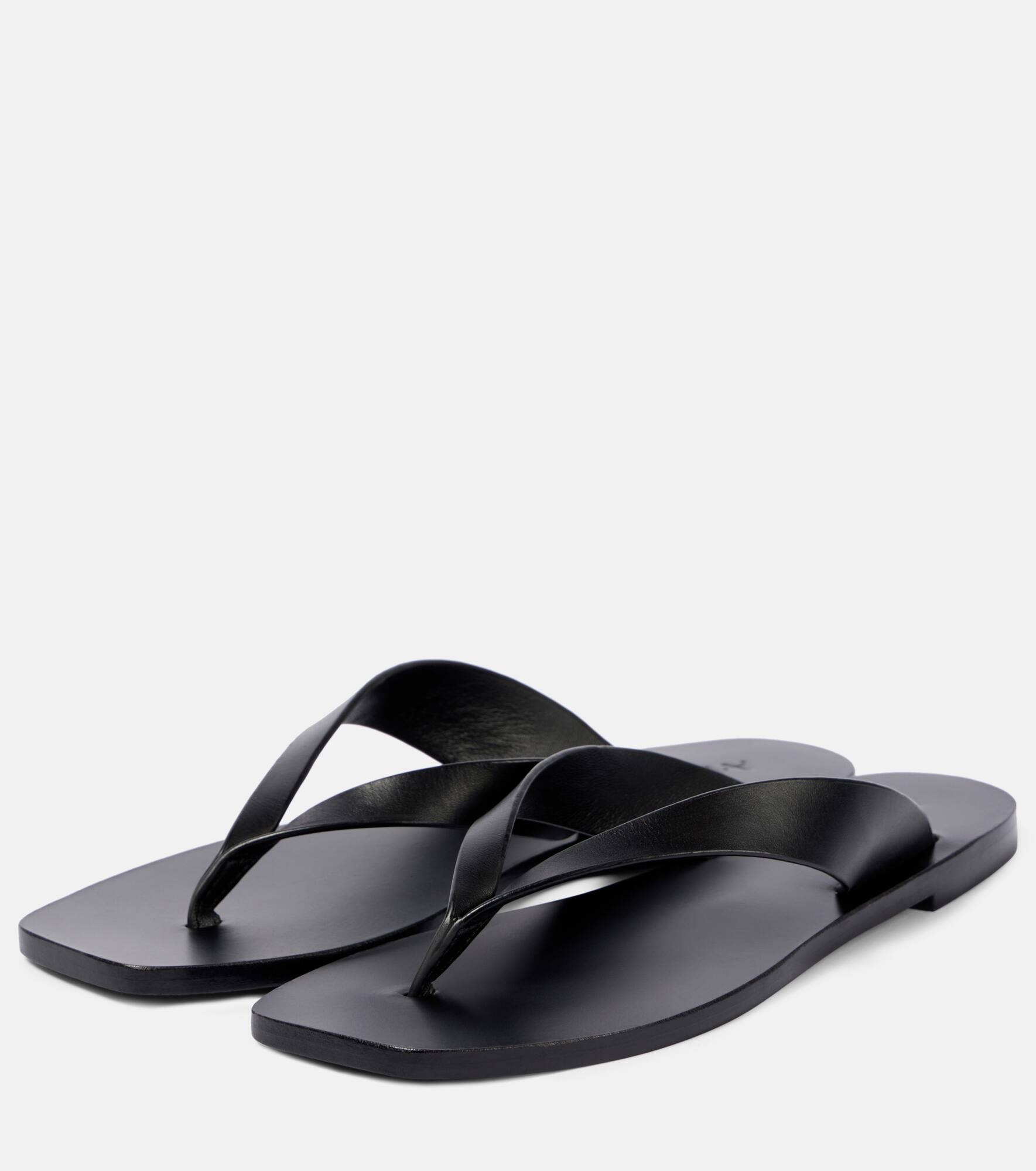 Kinto leather thong sandals - 5