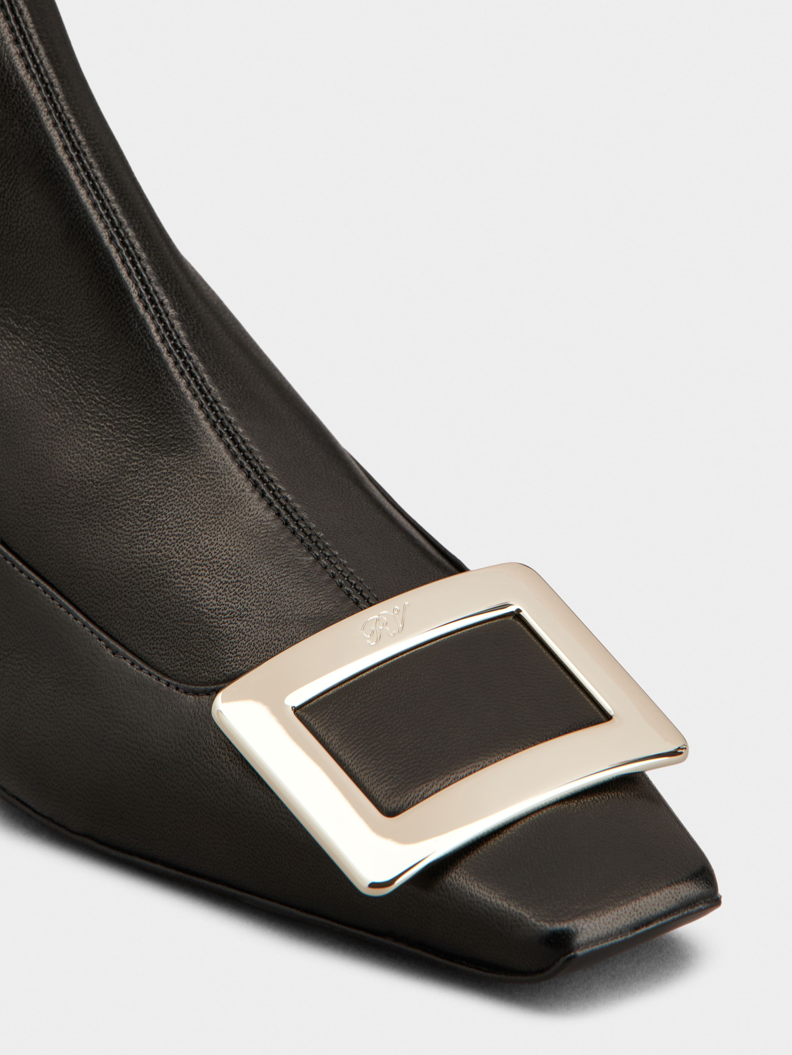 Belle Vivier Booties in leather - 3
