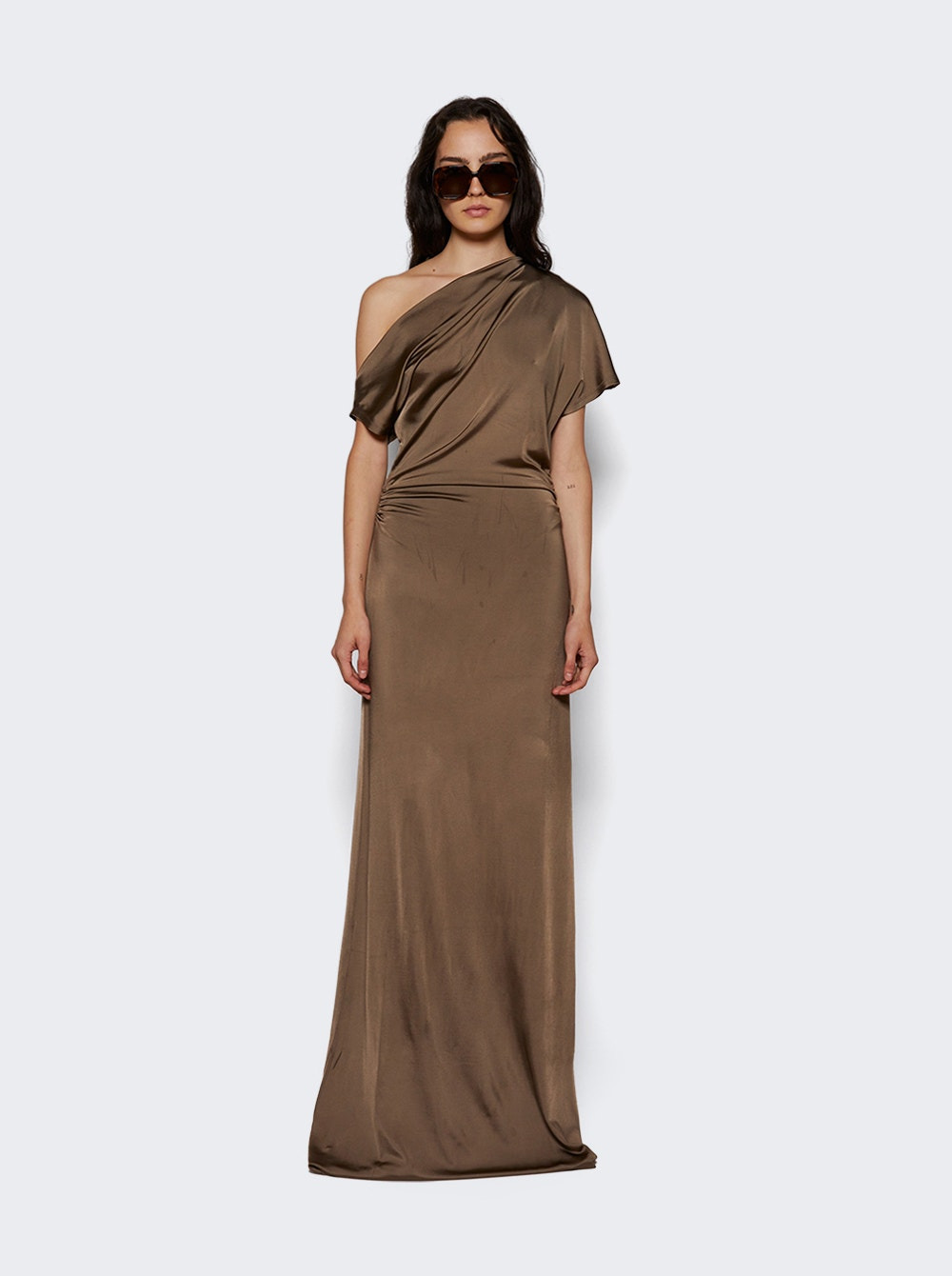 Inez Dress Natural Brown - 2