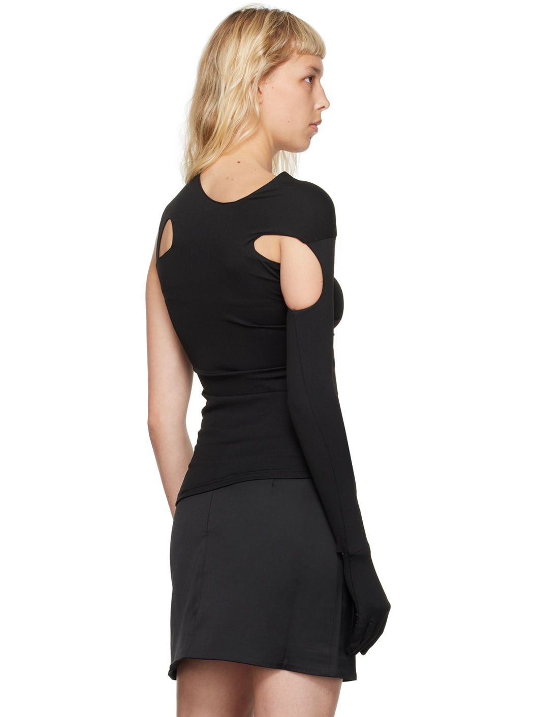 Black Aerate Long Sleeve T-Shirt - 3
