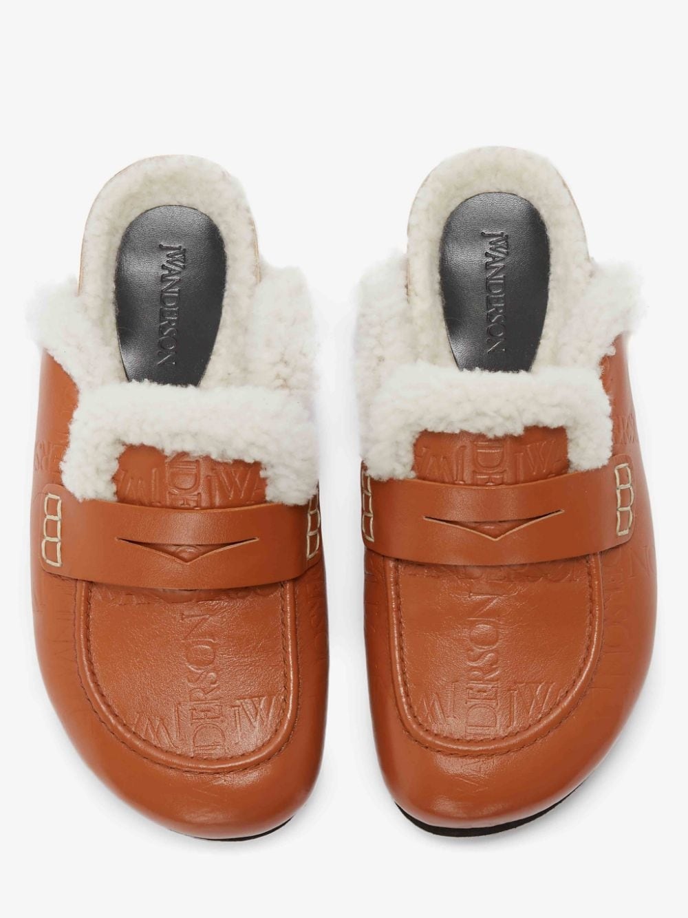 WOMEN'S SHEARLING LOAFER MULE - 5