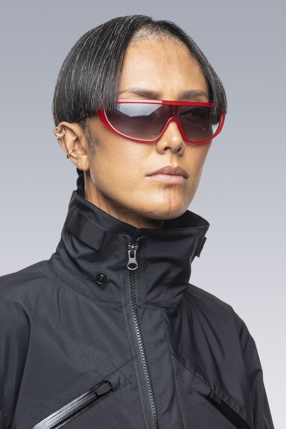 ACRONYM SAC-J6011 sacai / ACRONYM Crop Jacket Black | ppang