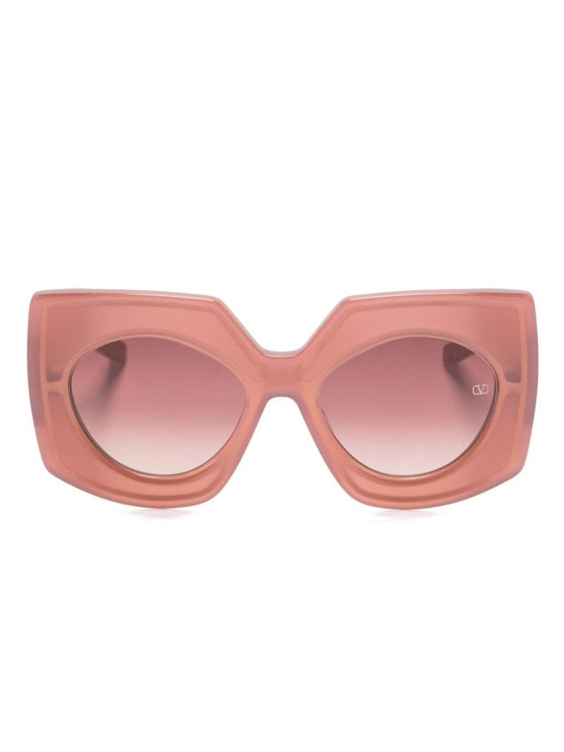 oversize-frame sunglasses 1