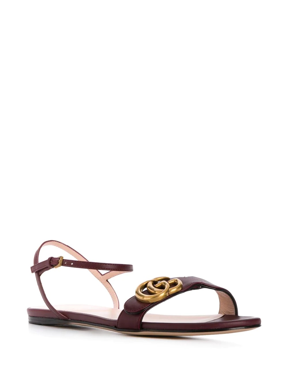 leather Double G sandals - 2