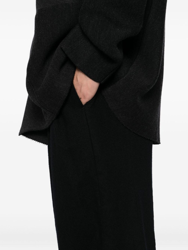 pleated-panel trousers 5
