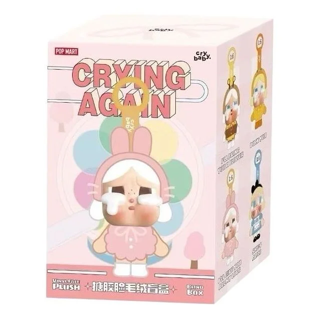 Pop Mart CryBaby Crying Again Pendant Sealed Case (1 Blind Box) PPMT-2411-0017-1B - 1