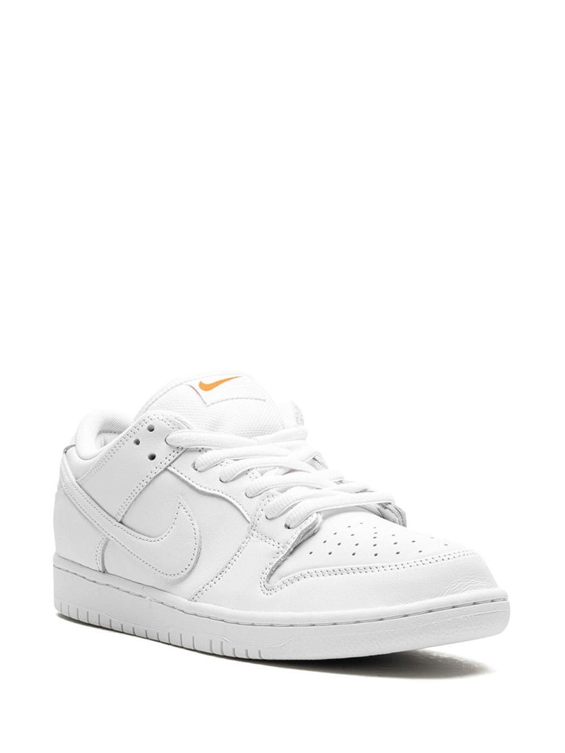 Nike SB Dunk Low Pro "Triple White" sneakers outlook