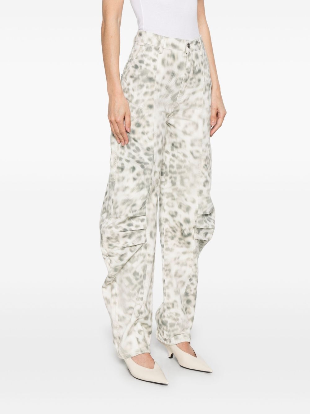 printed jeans - 3