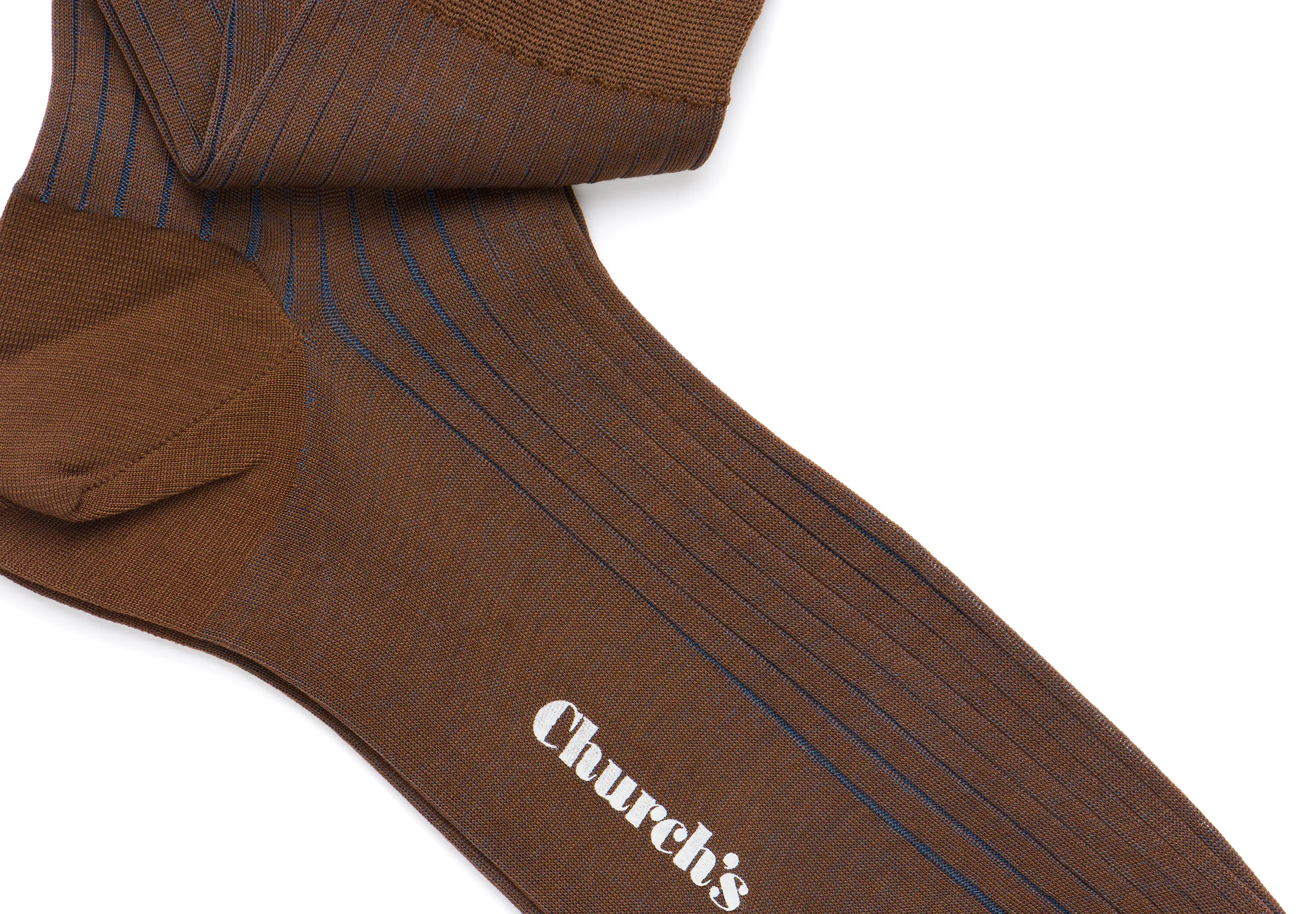 Contrast ribbed socks
Cotton Ribbed Short Brown - 2
