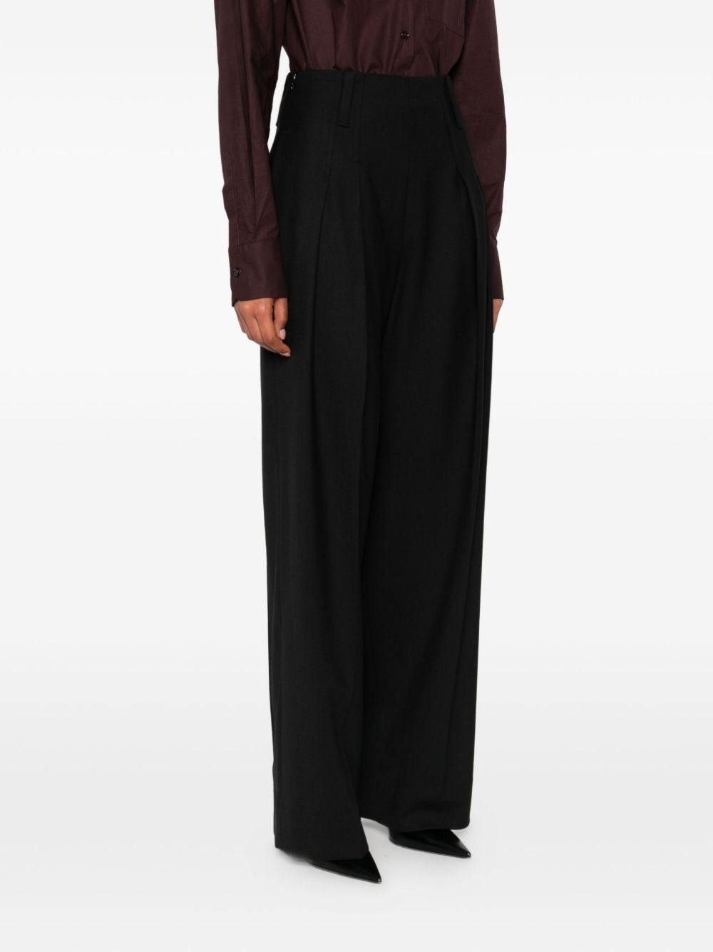 pressed-crease trousers - 3