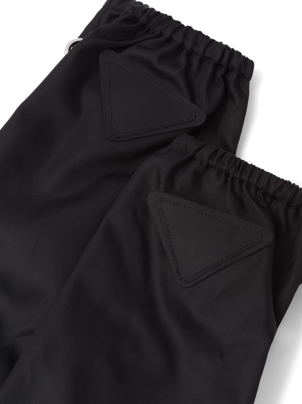 triangle-patch re-nylon gloves - 2