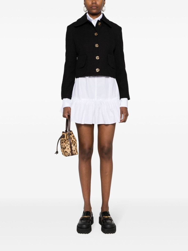 PATOU cropped tweed jacket outlook