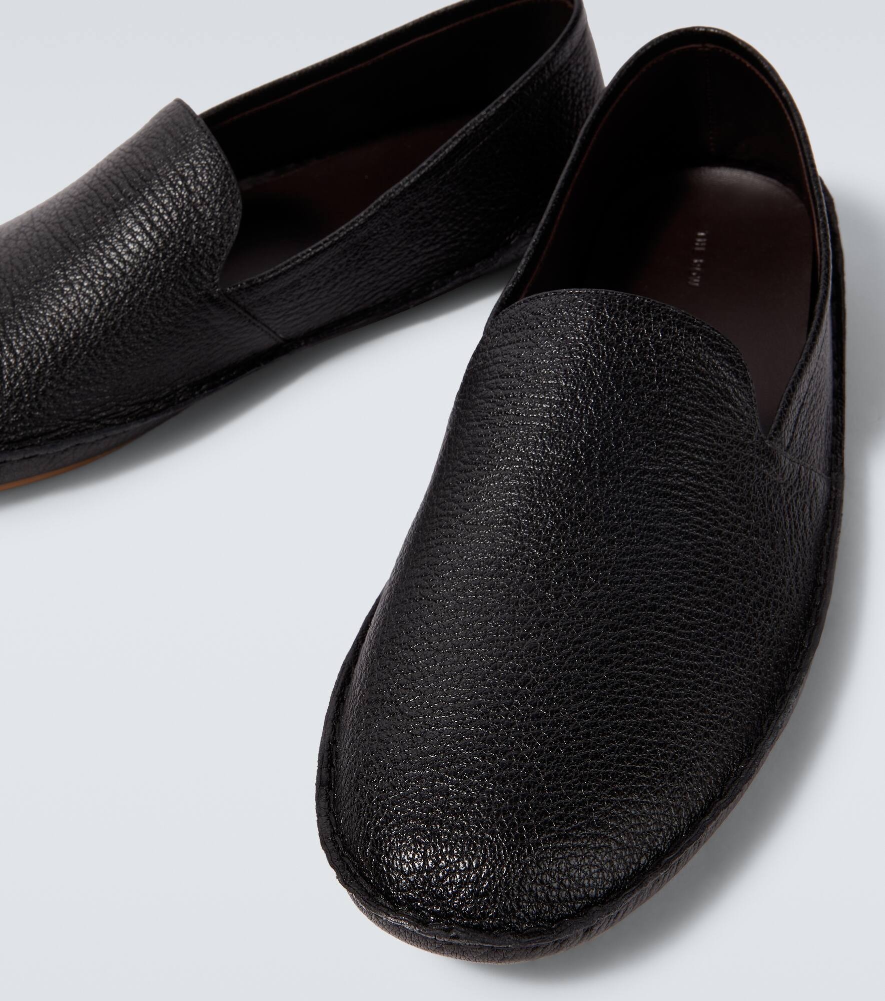 Vasko leather slip-on shoes - 3
