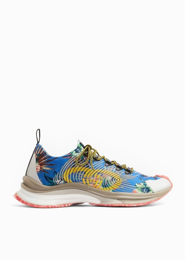 Gucci Floral Run Sneakers - 1