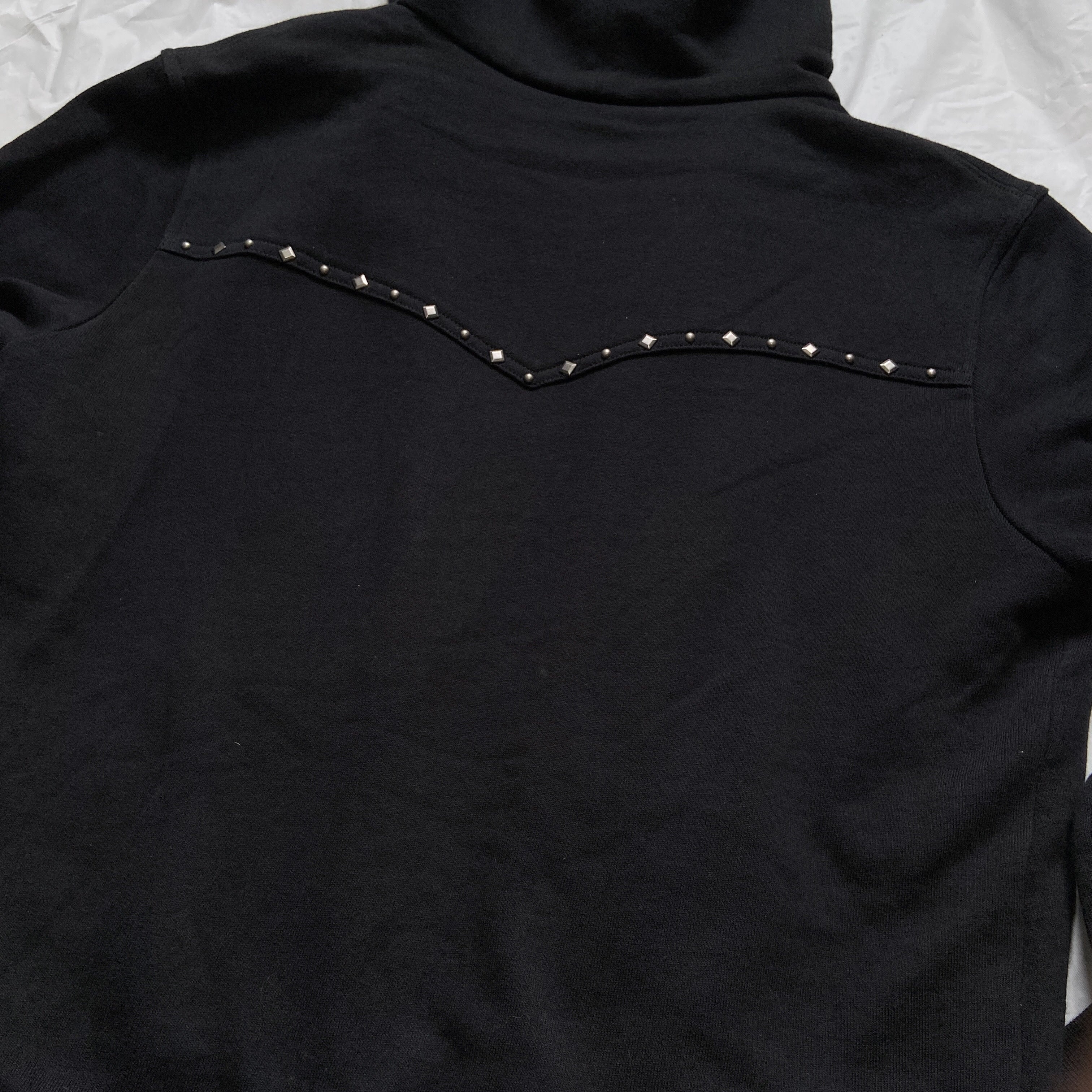 Saint Laurent studded western hoodie jacket S - 11
