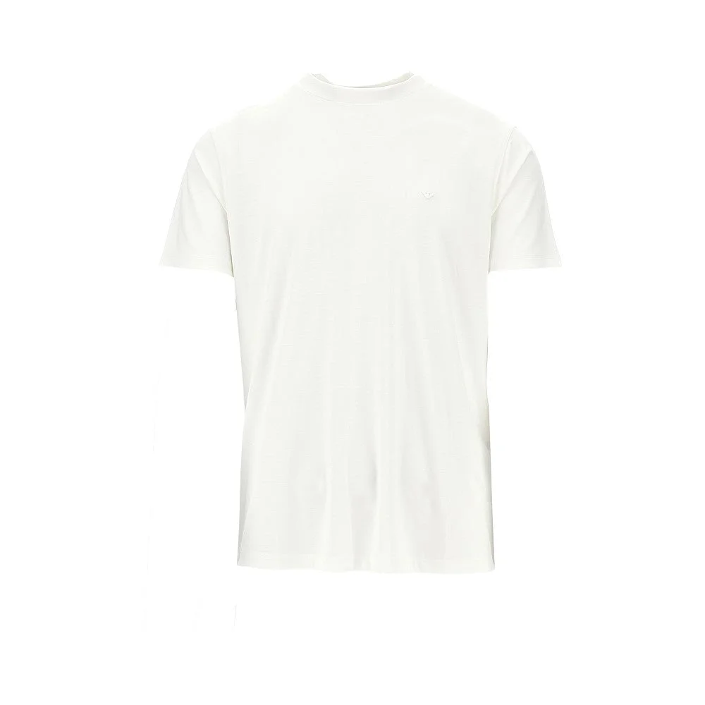 EAGLE EMBROIDERY MODAL-BLEND T-SHIRT - 1