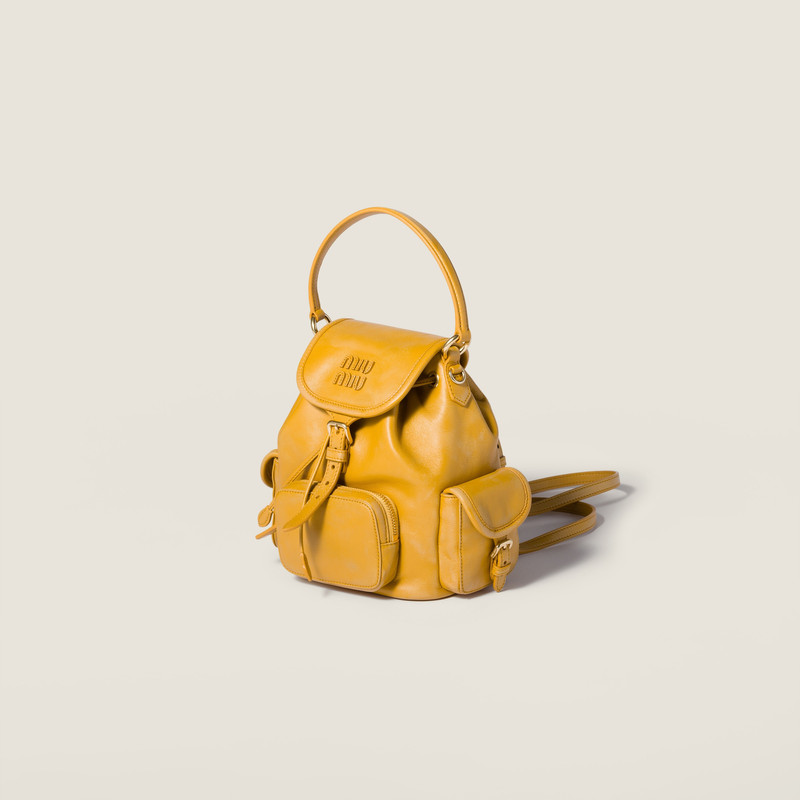 Miu Miu Leather backpack outlook