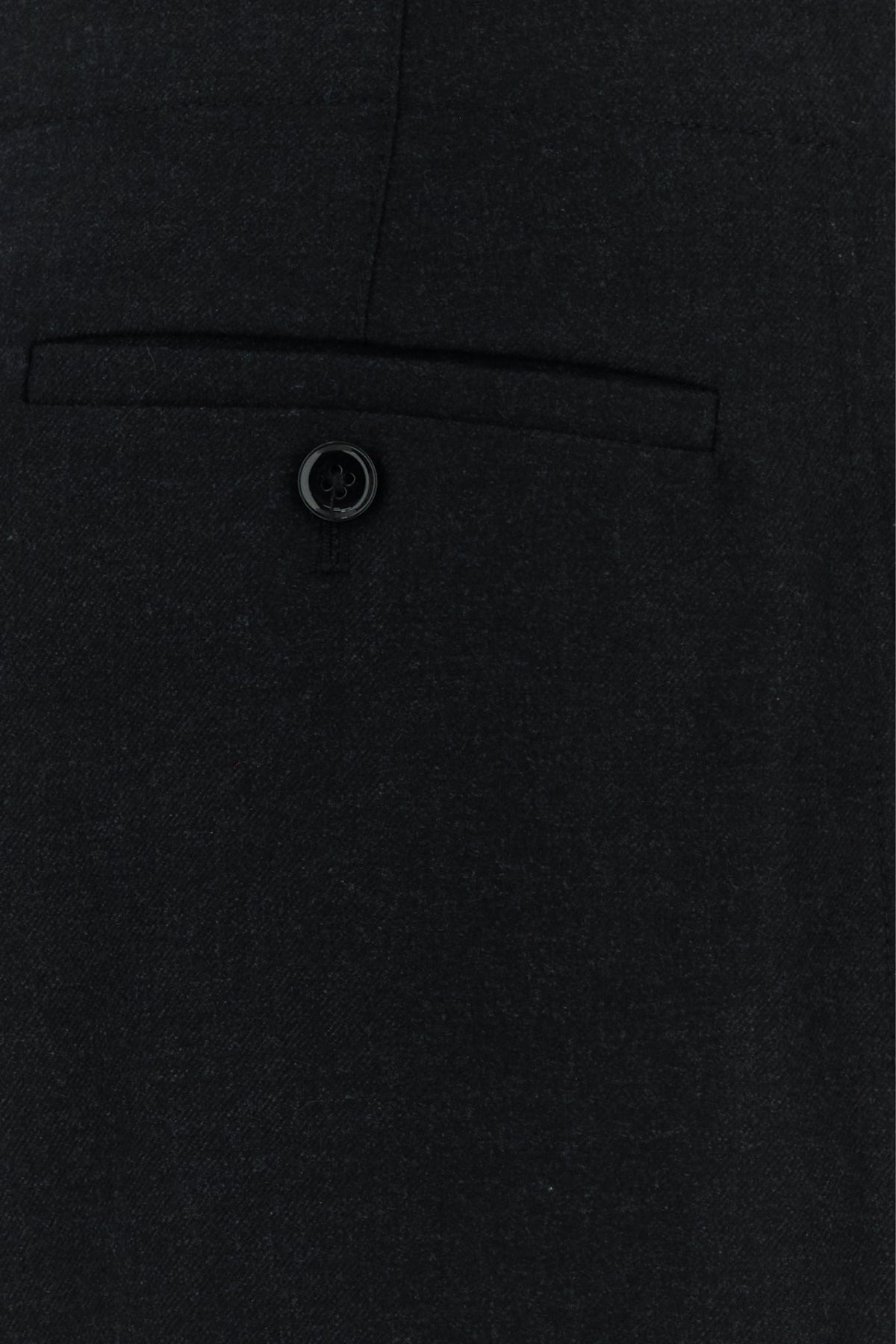 Charcoal cashmere blend pant - 3