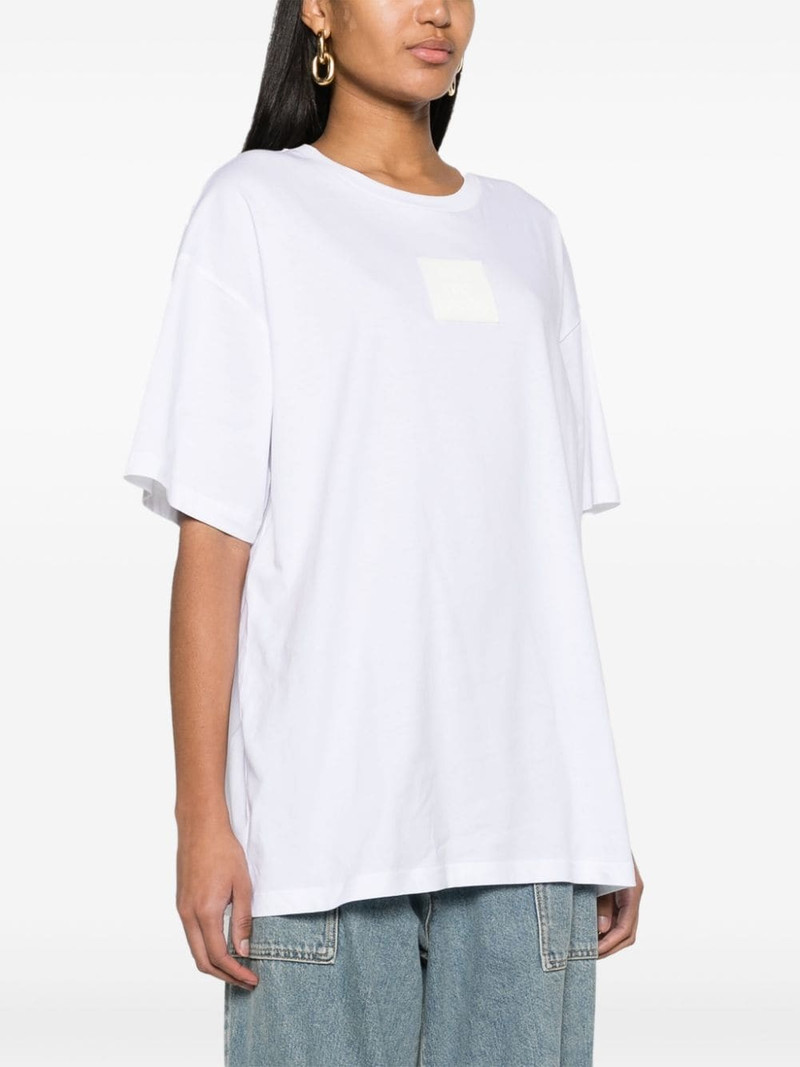 logo-patch organic cotton T-shirt 3