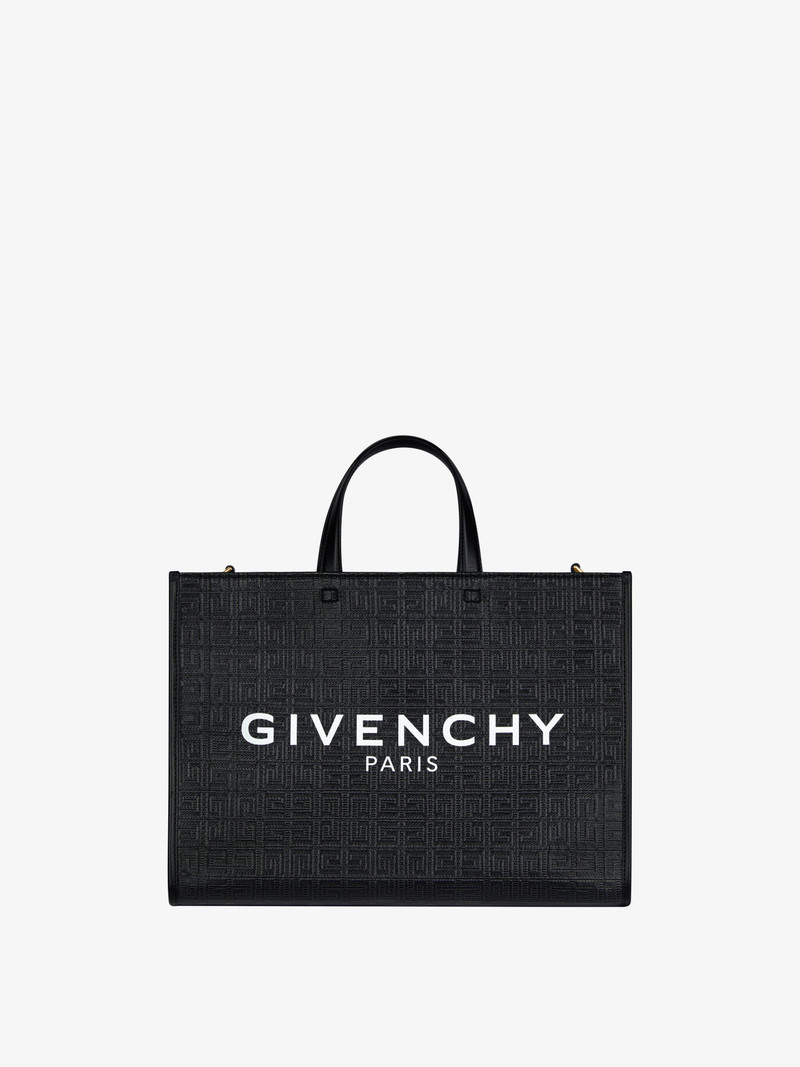 MEDIUM G-TOTE SHOPPING BAG IN 4G COATED CANVAS - 1