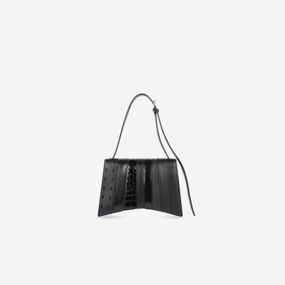 BALENCIAGA Women's Hourglass Multibelt Handbag in Black outlook